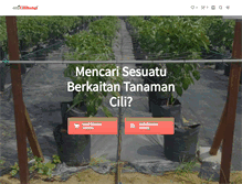 Tablet Screenshot of cilibangi.com